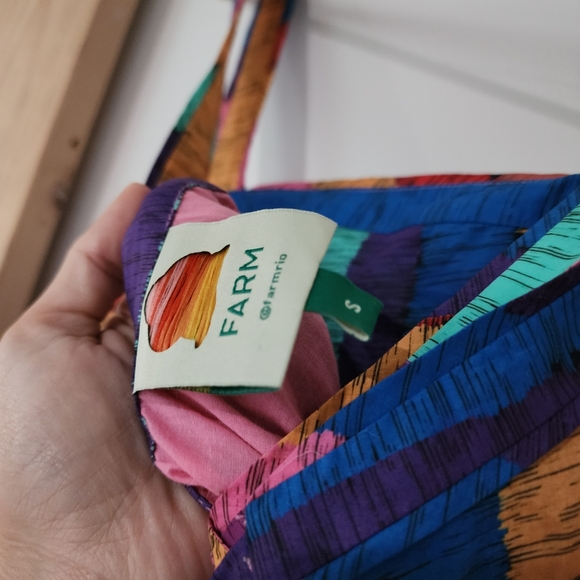 Farm Rio colorful stripes dress - Picture 7 of 7